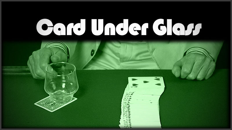 Card Under Glass
